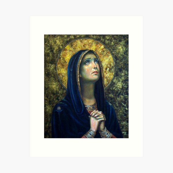 Our Lady of Sorrows Art Print