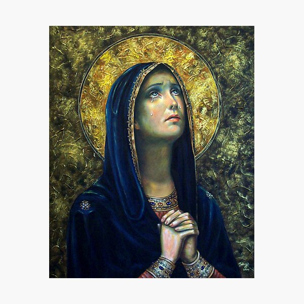 Our Lady of Sorrows Photographic Print