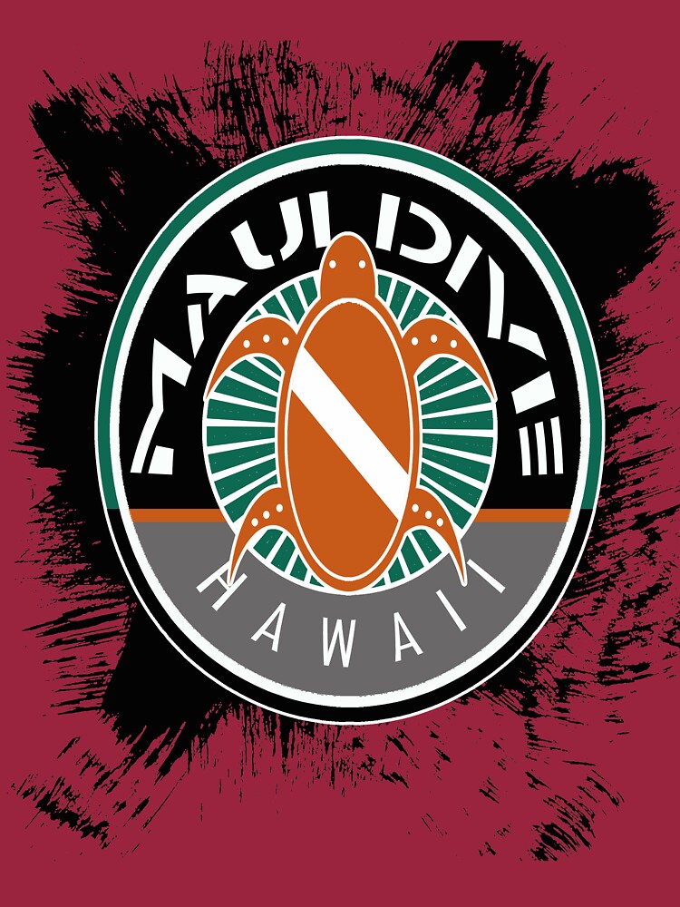 "MAUI DIVE" Tshirt by redboy Redbubble