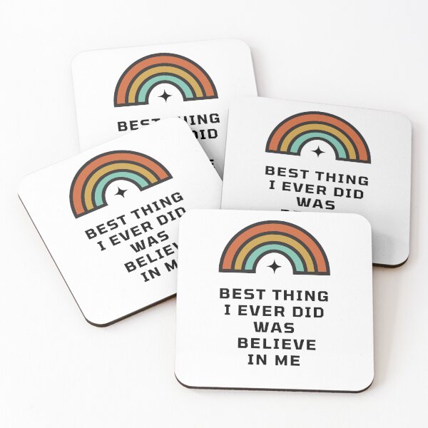 Item preview, Best Thing I Ever Did Was Believe In Me Retro Style designed and sold by HSPgiftshop.