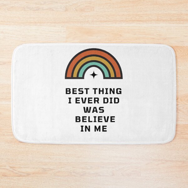 Item preview, Best Thing I Ever Did Was Believe In Me Retro Style designed and sold by HSPgiftshop.