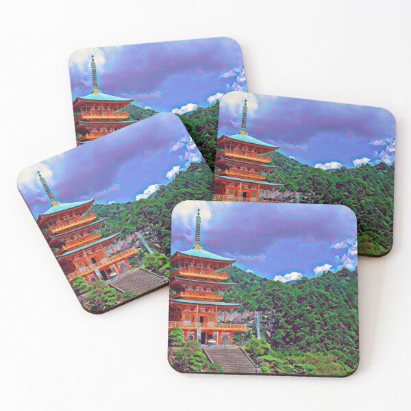 Item preview, Templo de la pagoda japonesa designed and sold by Inyeneart.