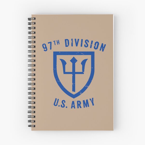 Item preview, 97th Division - Vintage Blue Emblem designed and sold by Royal-Elite.