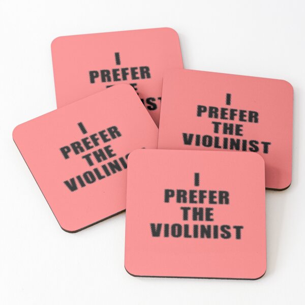 Item preview, I Prefer The Violinist T-Shirt - Orchestral Violin Sticker designed and sold by deanworld.