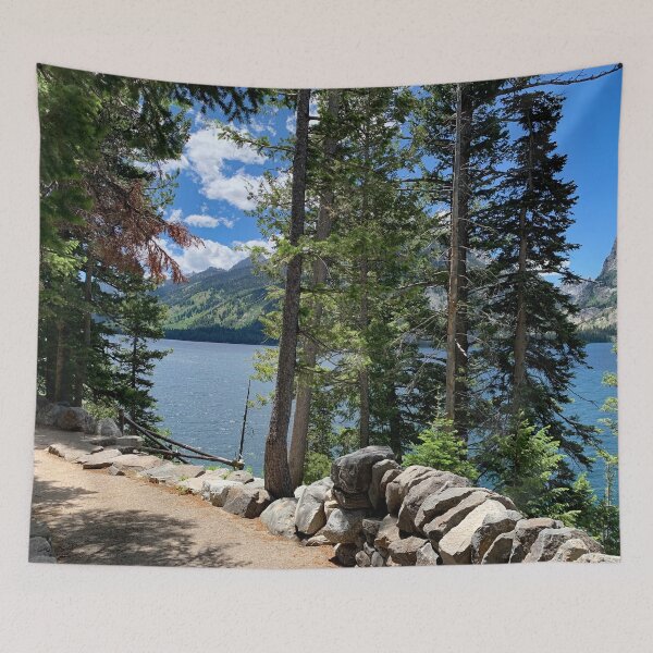 Item preview, #2 Grand Teton Wyoming Lake Jenny Scenery designed and sold by BGGretchen.