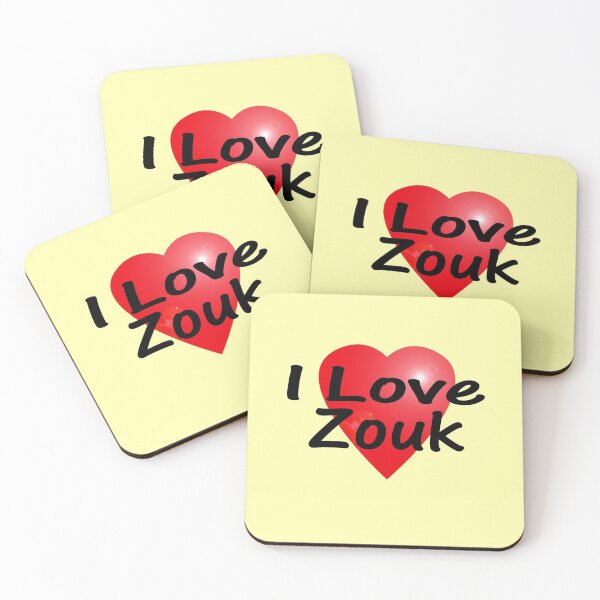 Item preview, I Love Zouk T-Shirt designed and sold by deanworld.