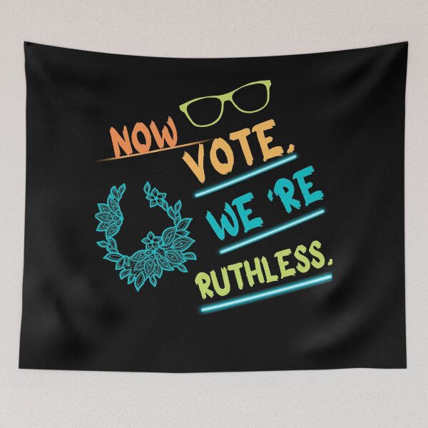 Item preview, Vote We're Ruthless Women Feminist - Women Vote We're Ruthless- We Are Ruthless Now Act Accordingly Feminist- Womens Vote We're Ruthless Feminist Women's Rights- Ruthless Feminists Pro Choice Tie-Dye designed and sold by beautifulworld9.