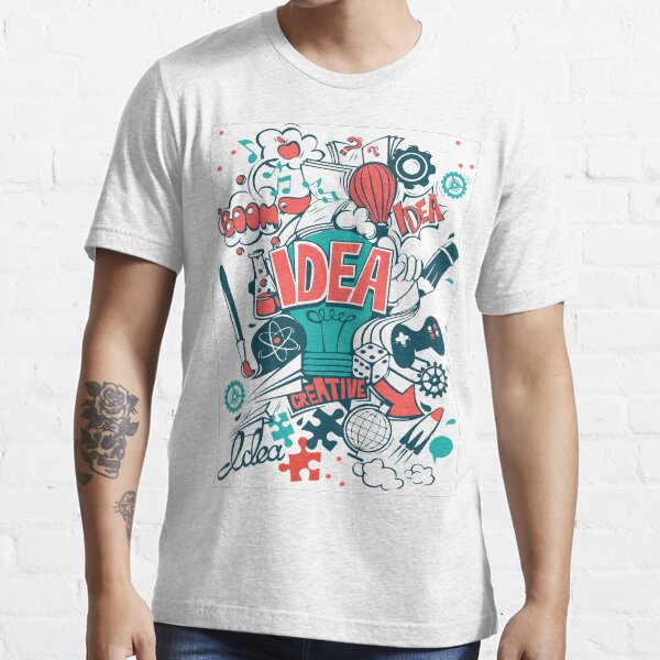 Vista previa del artículo con la obra «idea de creatividad», diseñado y vendido por orsanenidde.