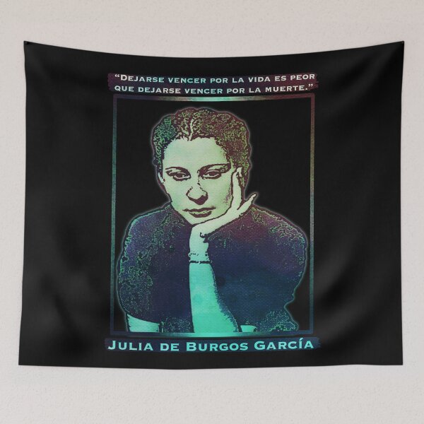 Item preview, Julia De Burgos designed and sold by SoLunAgua ..