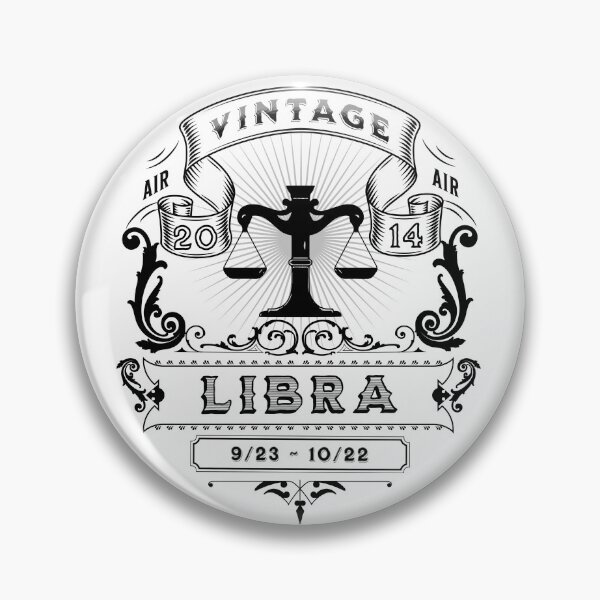 Item preview, The Zodiac Sign of Libra Black and White 2014 designed and sold by rhombusOnion.