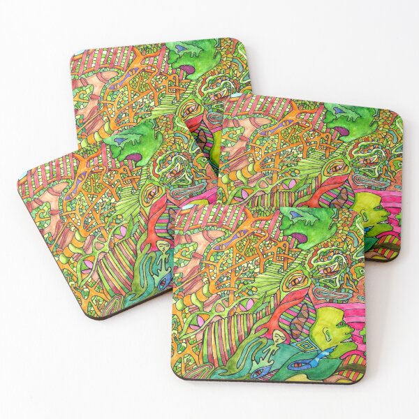 Item preview, 666 - NATURE'S SCREAM - DAVE EDWARDS - WATERCOLOUR - 2022 designed and sold by BLYTHART.
