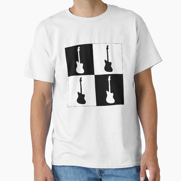 Item preview, Jazzmaster Silhouette Pattern (Monochrome) designed and sold by halveflower.
