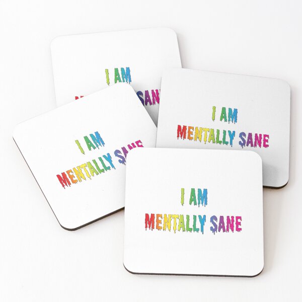 Item preview, I AM MENTALLY SANE designed and sold by nemmywemmy.
