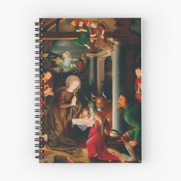 Item preview, Adoration of the Shepherds | School of Bruges | 16th Century Renaissance Gospel Biblical Art designed and sold by CJET.