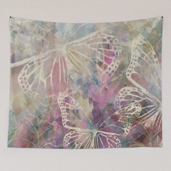 Item preview, Sabrina Farmer Art - Butterflies - Colorful Mountain Flora  designed and sold by sabrinart42.