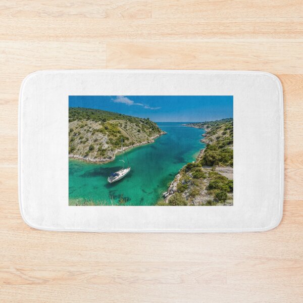Item preview, Trogir, Croatia, Boat Sailing, Blue Ocean  designed and sold by newburyboutique.