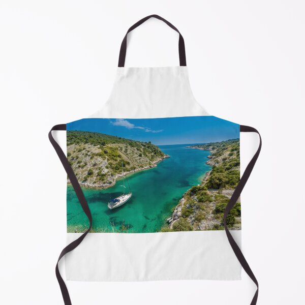 Item preview, Trogir, Croatia, Boat Sailing, Blue Ocean designed and sold by newburyboutique.