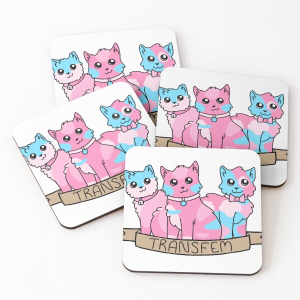 Item preview, Transfem Cats designed and sold by WeirdQueer.