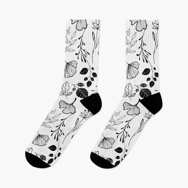 Item preview, Inky black florals designed and sold by Lolly's Lane Shoppe.