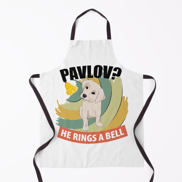Item preview, Pavlov - He Rings a Bell - Funny Psychology designed and sold by TheInkElephant.