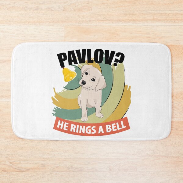 Item preview, Pavlov - He Rings a Bell - Funny Psychology designed and sold by TheInkElephant.