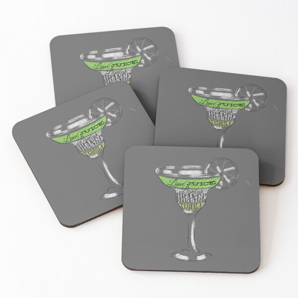 Item preview, Margarita Ingredients Cocktail Glass designed and sold by antevasinart.