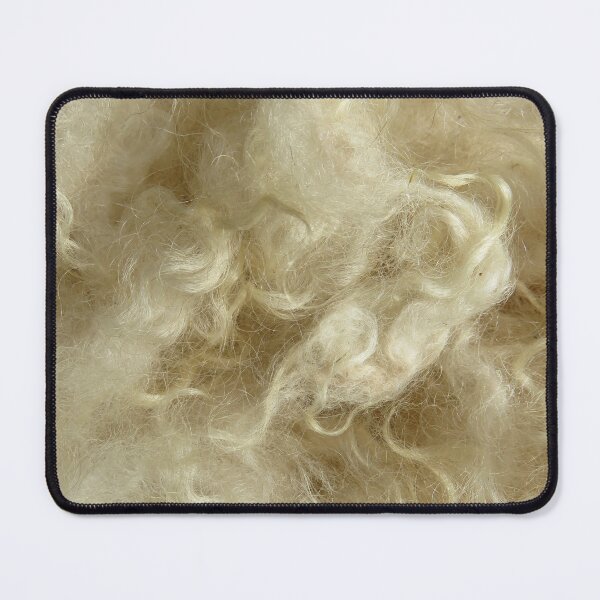Item preview, Minnesota natural color Icelandic lamb wool fleece #4 designed and sold by ChillonLeachArt.