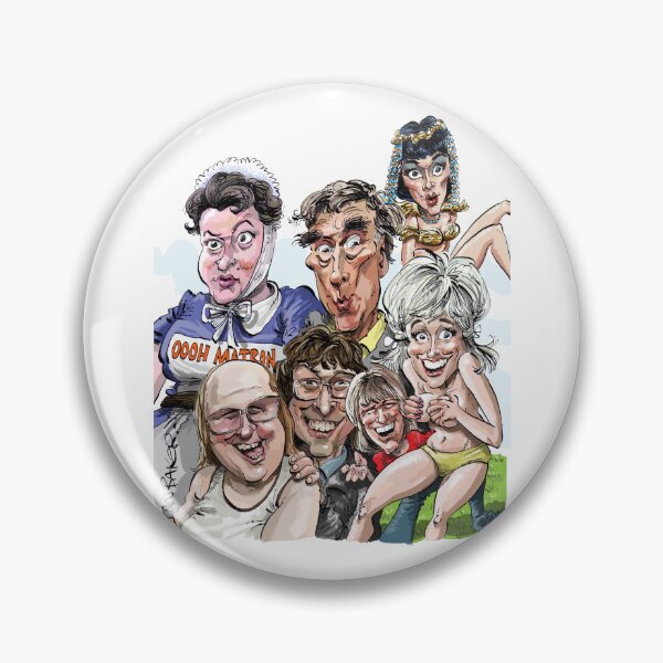 Artikelvorschau, Britische Comedy-Legenden entworfen und verkauft von IanBakerToons.