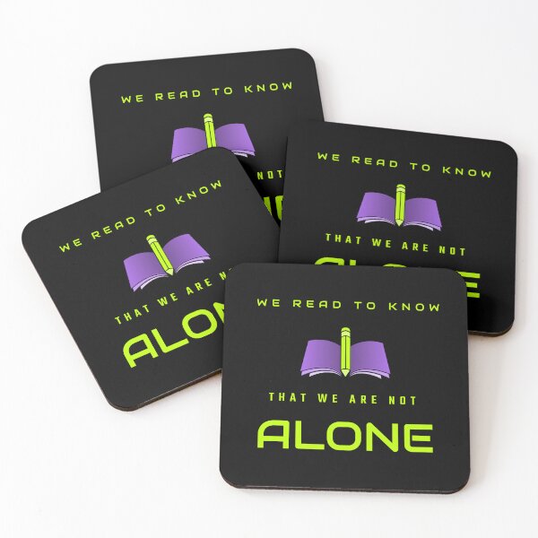 Item preview, We Read To Know That We Are Not Alone designed and sold by UnstoppableShpy.