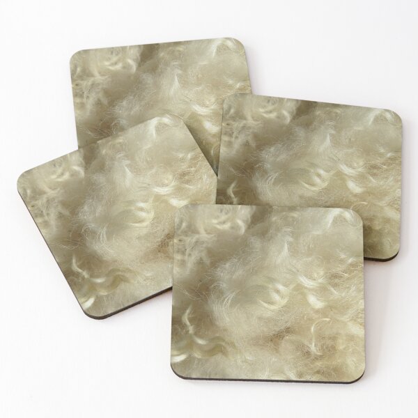Item preview, Minnesota natural color Icelandic lamb wool fleece #5 designed and sold by ChillonLeachArt.