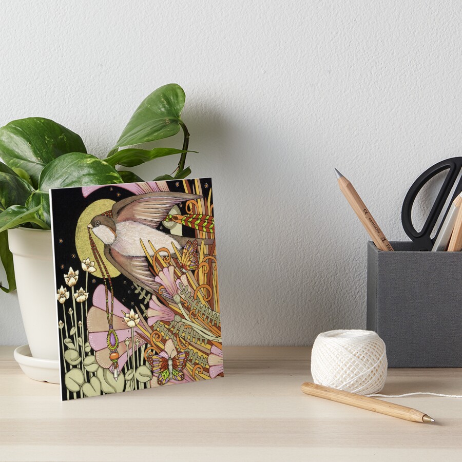 Item preview, Art Board Print designed and sold by AnitaInverarity.