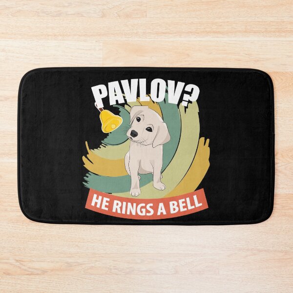 Item preview, Pavlov - He Rings a Bell - Funny Psychology designed and sold by TheInkElephant.