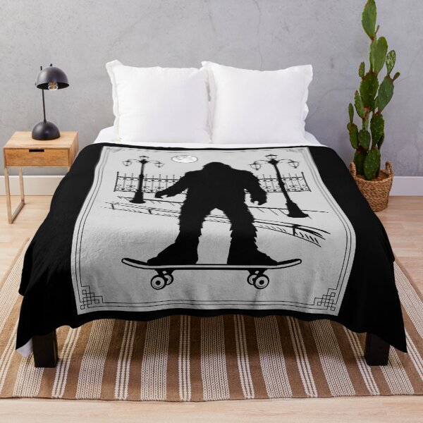 Item preview, Monster Skateboarder designed and sold by AMERICANCHEEZ.