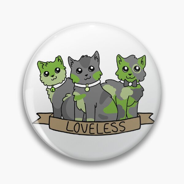 Artikelvorschau, Lieblose Aro-Katzen entworfen und verkauft von WeirdQueer.