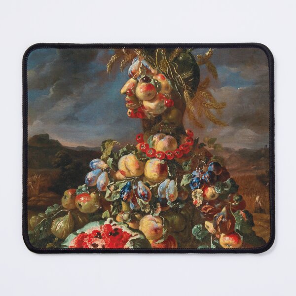 Item preview, An Anthropomorphic Allegory of Summer | Giovanni Paolo Castelli | 1715 Renaissance Fruit Portrait Art designed and sold by CJET.