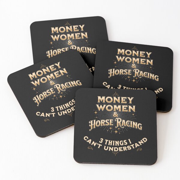 Item preview, Money Women and Horses. 3 Things I Can't Understand designed and sold by No1Equestrian.
