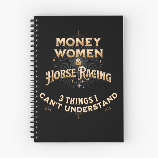 Item preview, Money Women and Horses. 3 Things I Can't Understand designed and sold by No1Equestrian.