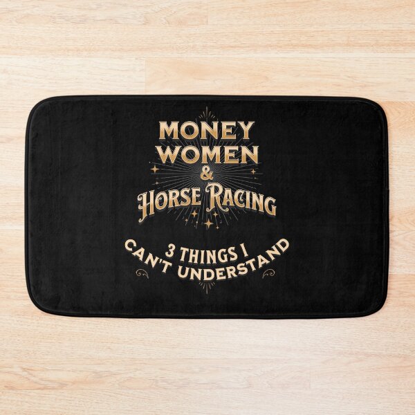 Item preview, Money Women and Horses. 3 Things I Can't Understand designed and sold by No1Equestrian.