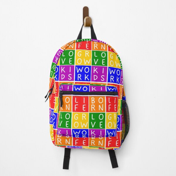 Item preview, Rainbow Life - Born, grow, work, love, kids - 2x3 Squares designed and sold by RainbowWordLand.