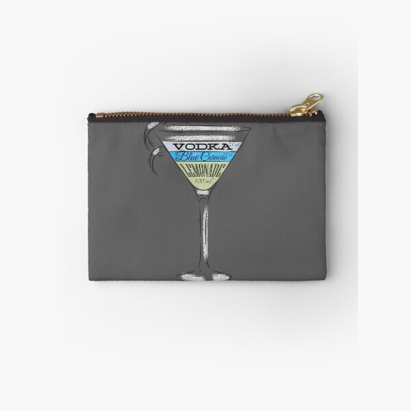 Item preview, Blue Lagoon Ingredients Cocktail Glass designed and sold by antevasinart.