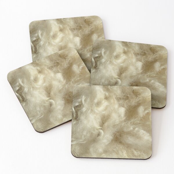 Item preview, Minnesota natural color Icelandic lamb wool fleece #7 designed and sold by ChillonLeachArt.