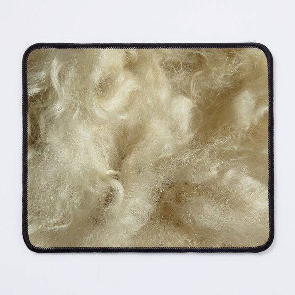 Item preview, Minnesota natural color Icelandic lamb wool fleece #7 designed and sold by ChillonLeachArt.