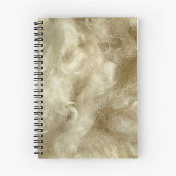Item preview, Minnesota natural color Icelandic lamb wool fleece #7 designed and sold by ChillonLeachArt.