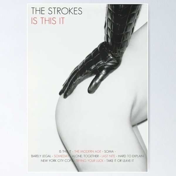 The Strokes Is This It Posters for Sale | Redbubble