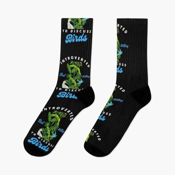 Item preview, Introverted but willing to discuss Birds designed and sold by Oreo2020 Creations.