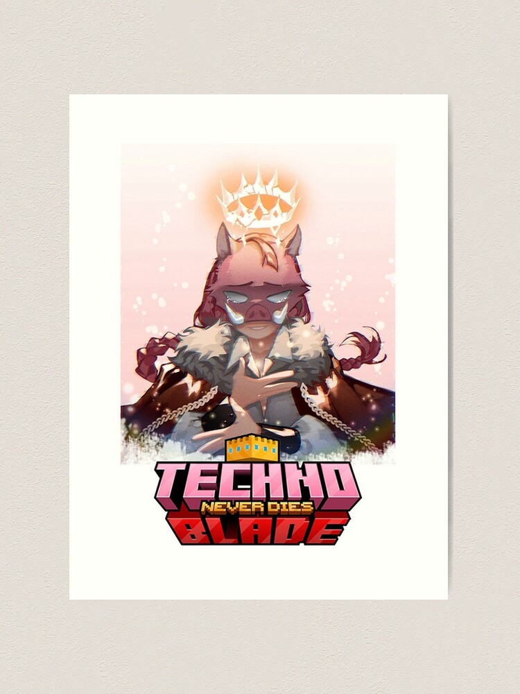 Technoblade Shirt, RIP Technoblade Shirt, Technoblade Never Dies Shirt,  Sweatshirt, Hoodie Poster for Sale by fakenamehame