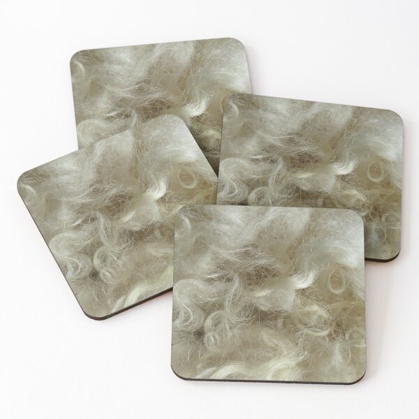 Item preview, Minnesota natural color Icelandic lamb wool fleece #12 designed and sold by ChillonLeachArt.