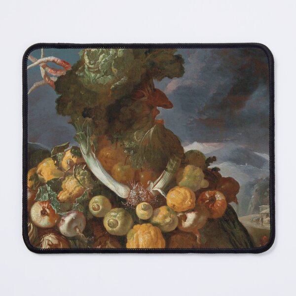 Item preview, An Anthropomorphic Allegory of Winter | Giovanni Paolo Castelli | 1715 Renaissance Fruit Portrait Art designed and sold by CJET.