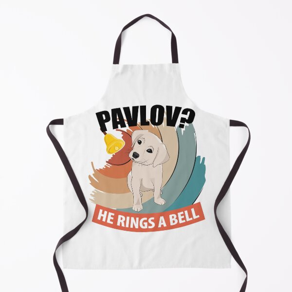 Item preview, Pavlov - He Rings a Bell - Funny Psychology designed and sold by TheInkElephant.
