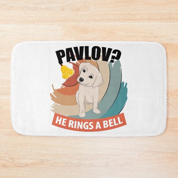 Item preview, Pavlov - He Rings a Bell - Funny Psychology designed and sold by TheInkElephant.